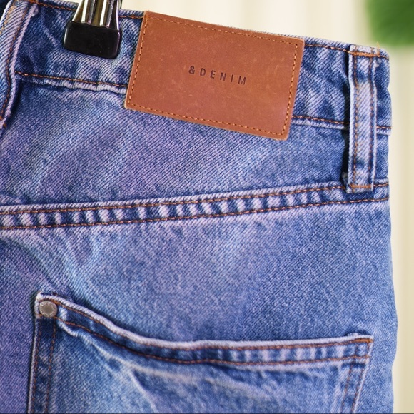H&M denim Distressed Skirt - Picture 4 of 5